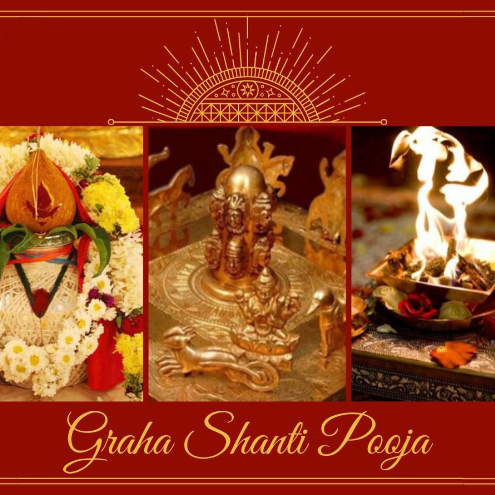 Online Grah Shanti Puja for Peace & Harmony - Book with 1, 2, or 5 Purohits | Live Ritual from Kashi & Prasad Delivery
